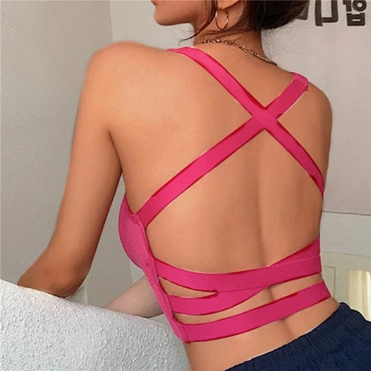 Seamless High Impact Yoga Sports Push-Up Bra